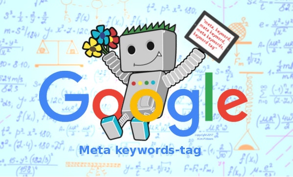 Google negeert meta keywords-tag