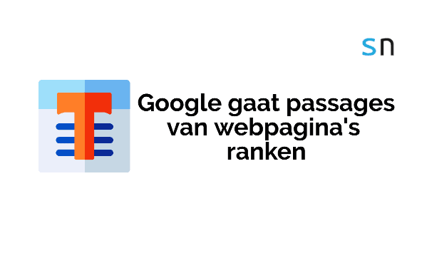Google gaat passages van webpagina's ranken.